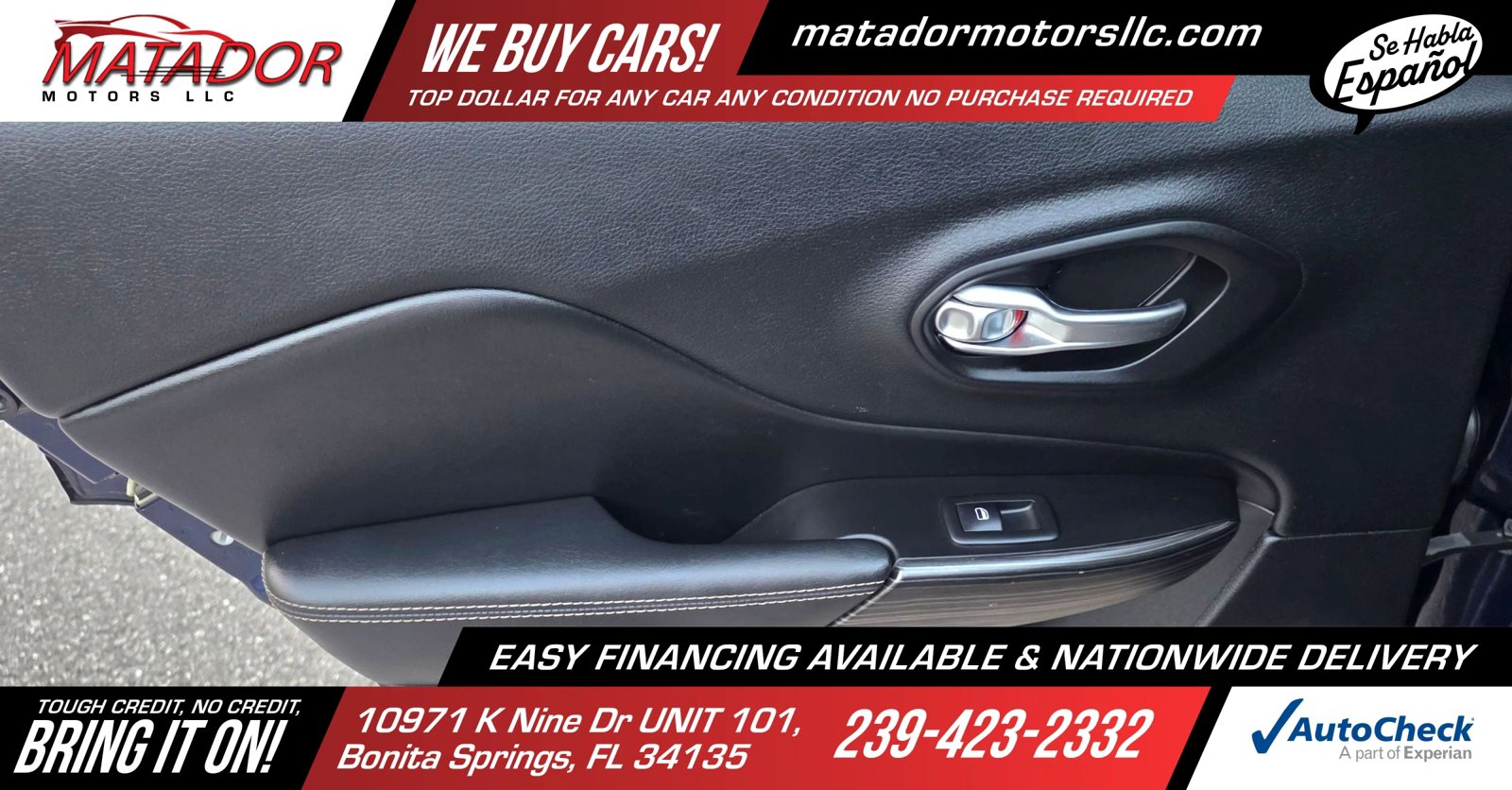 Used 2015 Jeep Cherokee Limited w/ Luxury Group FWD image 11