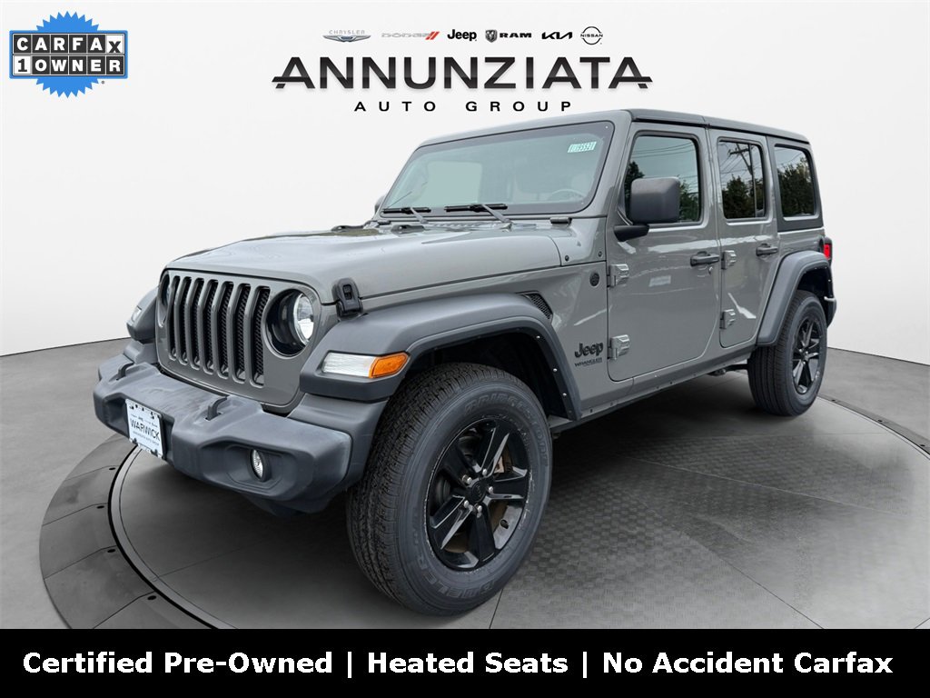 Certified 2022 Jeep Wrangler Unlimited Sport
