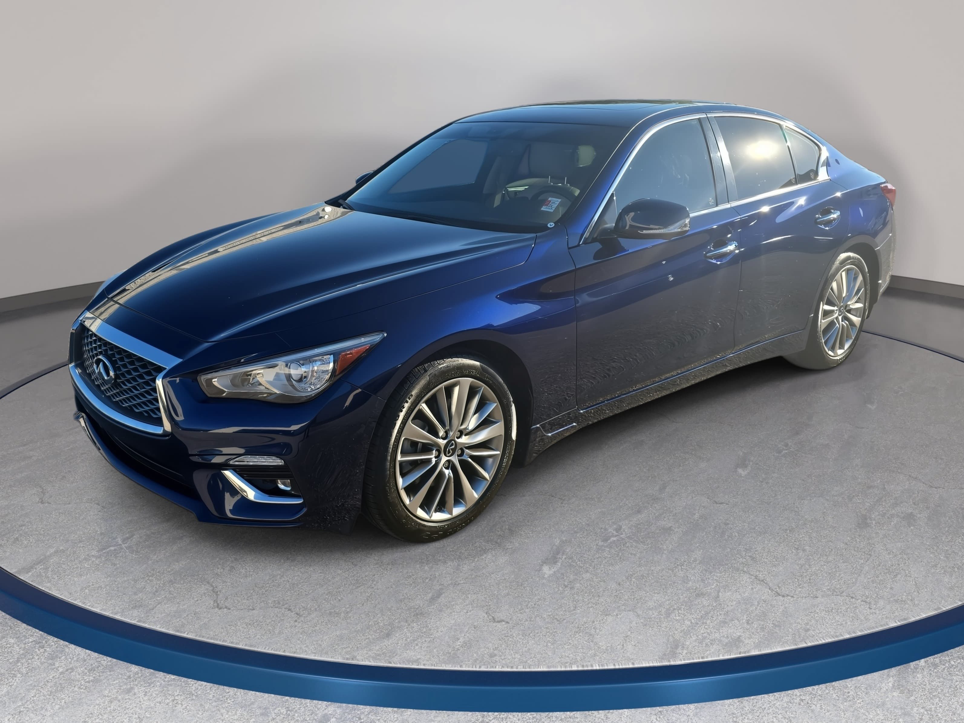 Used 2023 INFINITI Q50 Luxe w/ Cargo Package RWD image 1