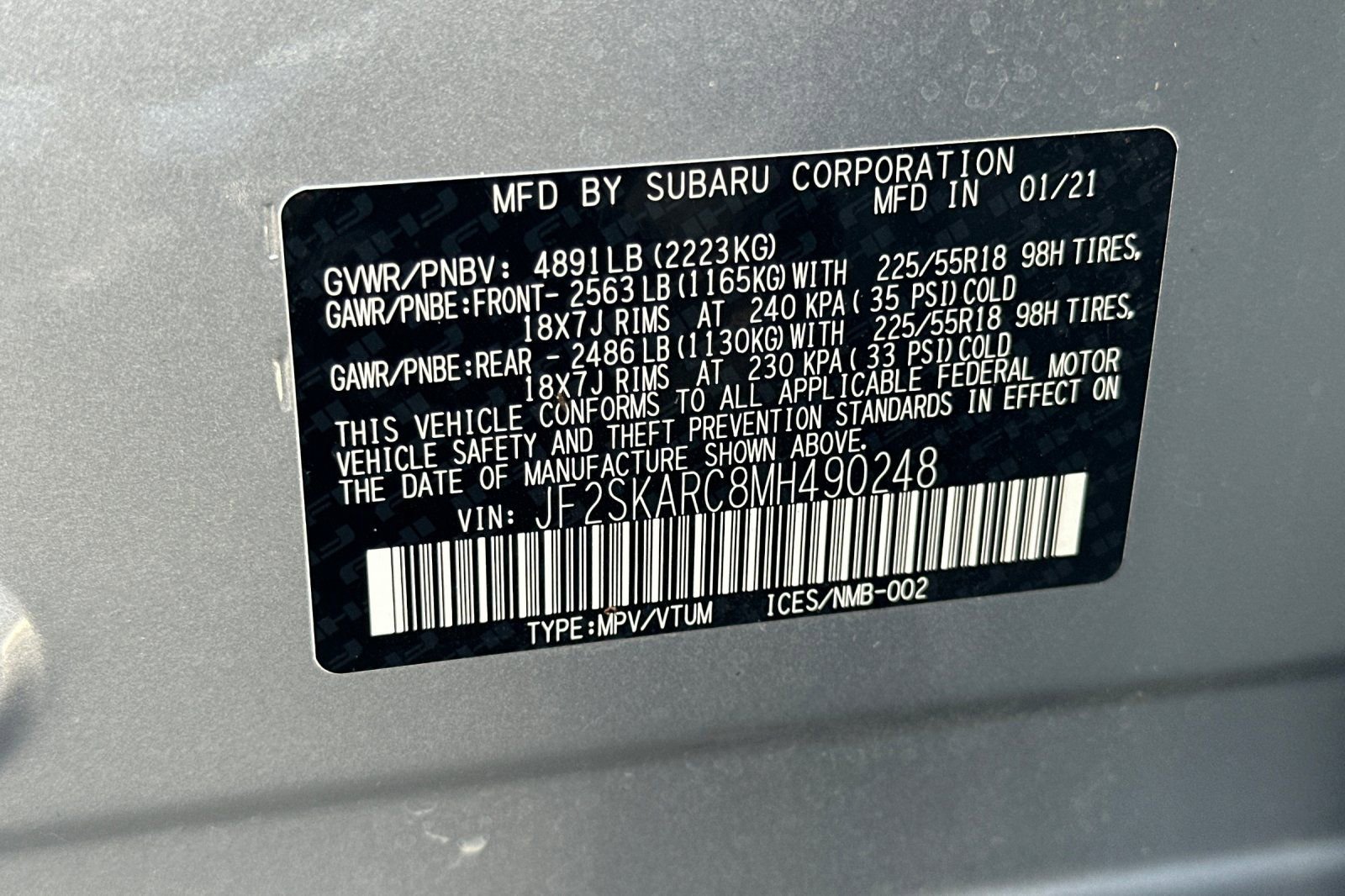 Used 2021 Subaru Forester Sport w/ Popular Package #2 image 12