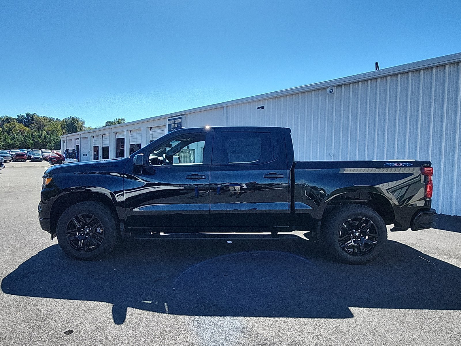 New 2026 Chevrolet Silverado 1500 Custom w/ LPO, Dark Essentials Package AWD/4WD image 2