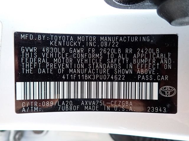 Certified 2023 Toyota Camry XLE AWD/4WD image 13