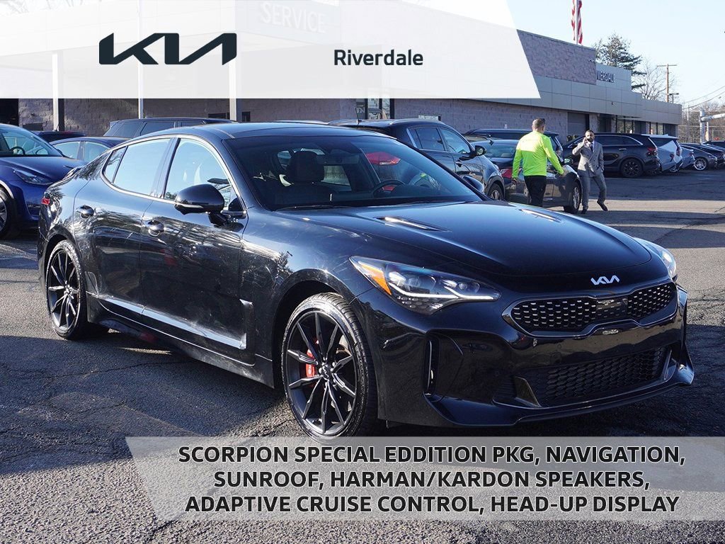 Used 2022 Kia Stinger GT2 w/ Scorpion Package image 1