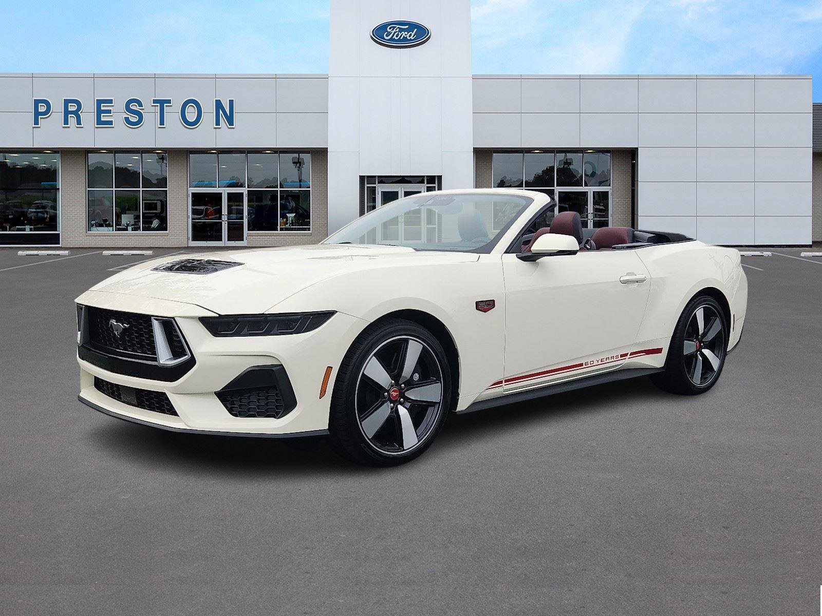 New 2025 Ford Mustang GT Premium w/ 60th Anniversary Package