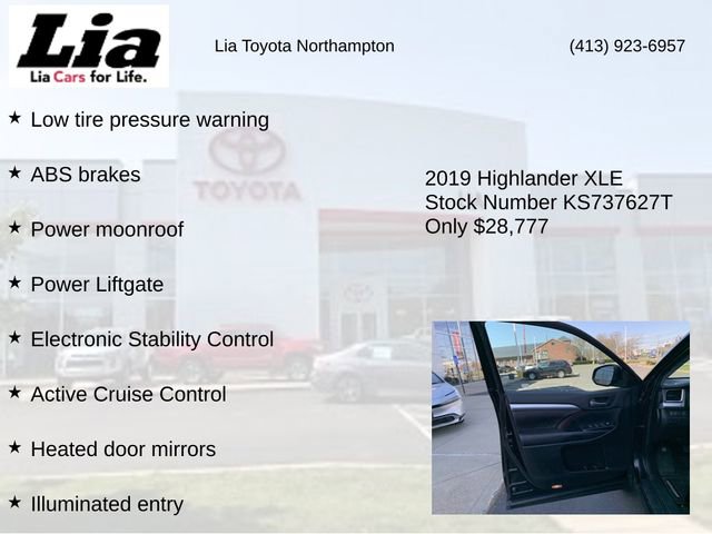 Used 2019 Toyota Highlander XLE image 14