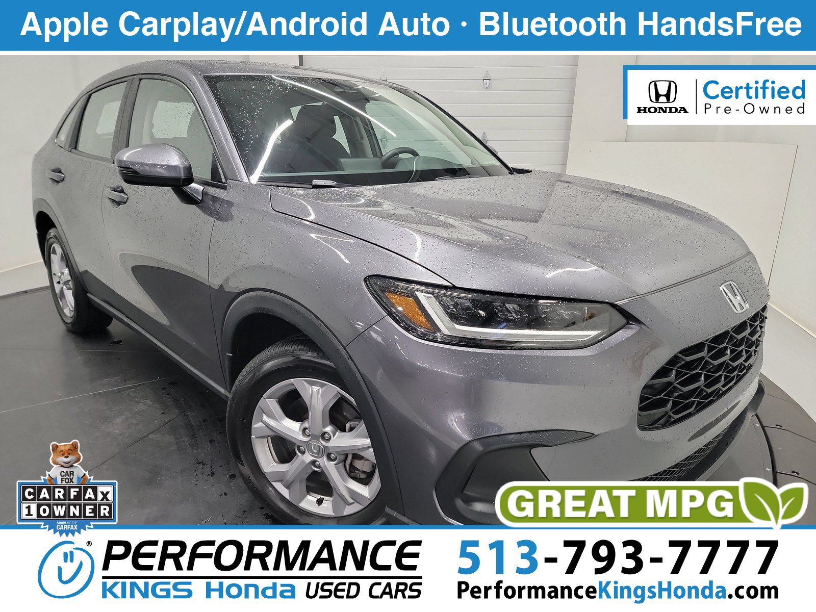 Certified 2024 Honda HR-V LX