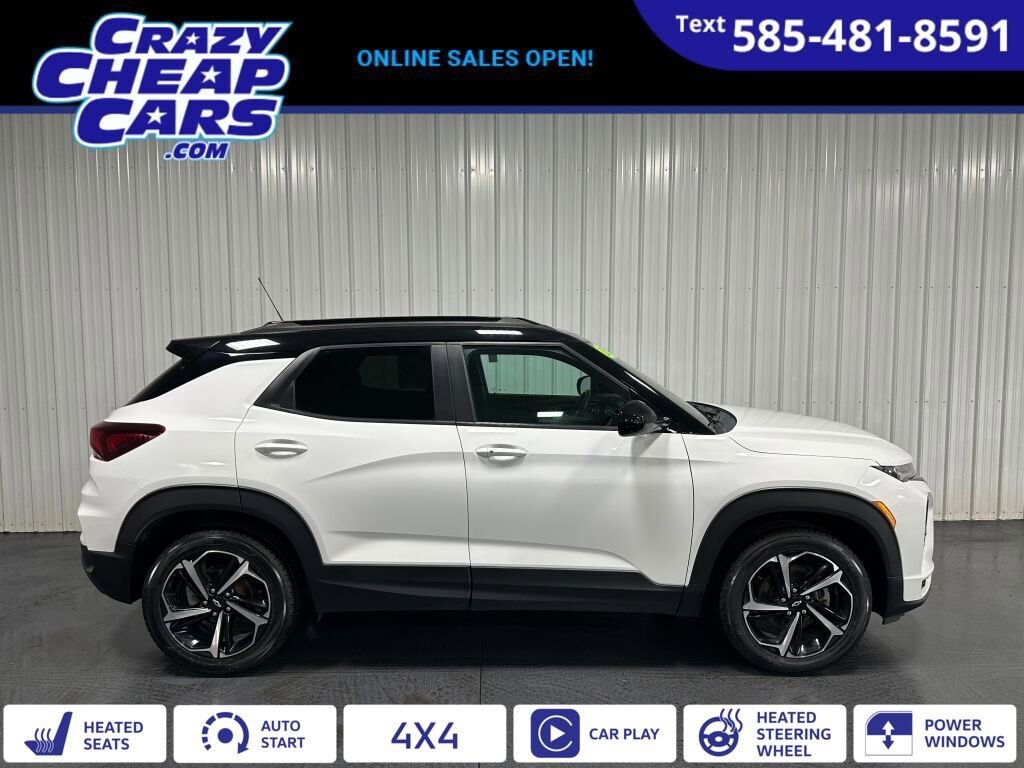 Used 2023 Chevrolet TrailBlazer RS w/ Sun and Liftgate Package