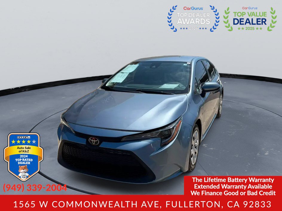 Used 2021 Toyota Corolla LE w/ Carpet Mat Package (TMS) FWD image 3