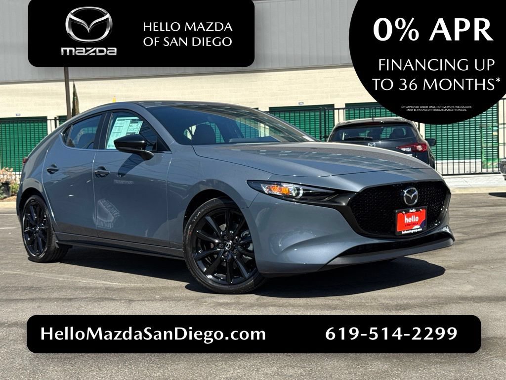 New 2026 MAZDA MAZDA3 Carbon AWD/4WD image 1