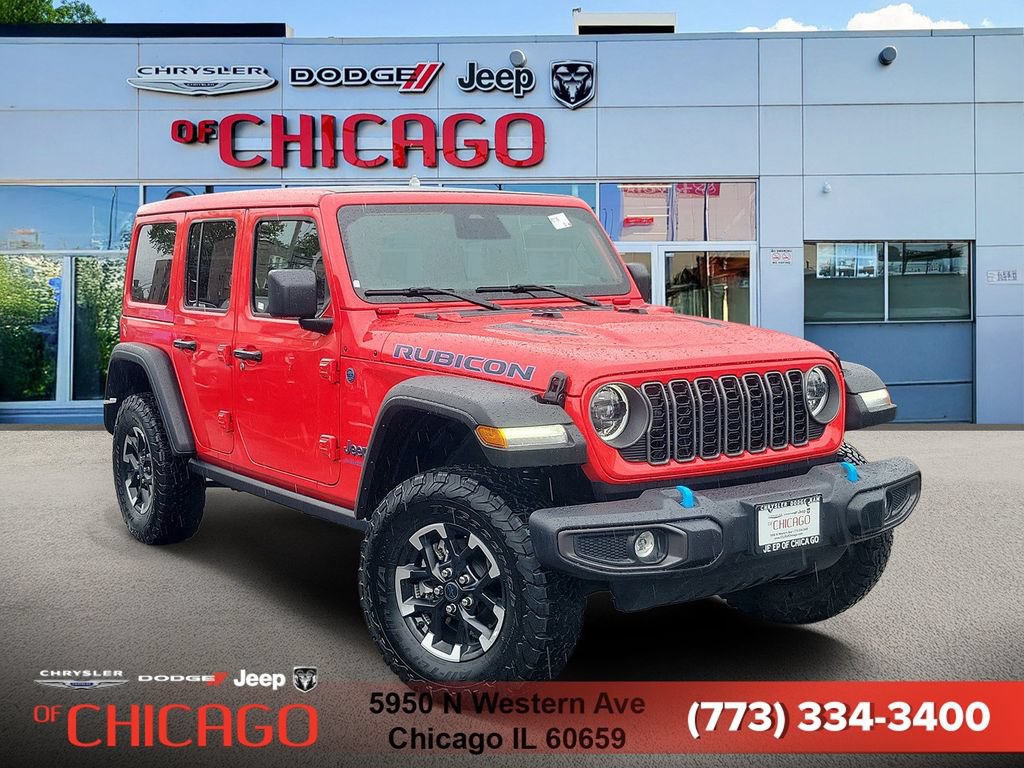 Certified 2025 Jeep Wrangler Unlimited Rubicon 4xe w/ Convenience Group AWD/4WD 360° Tour