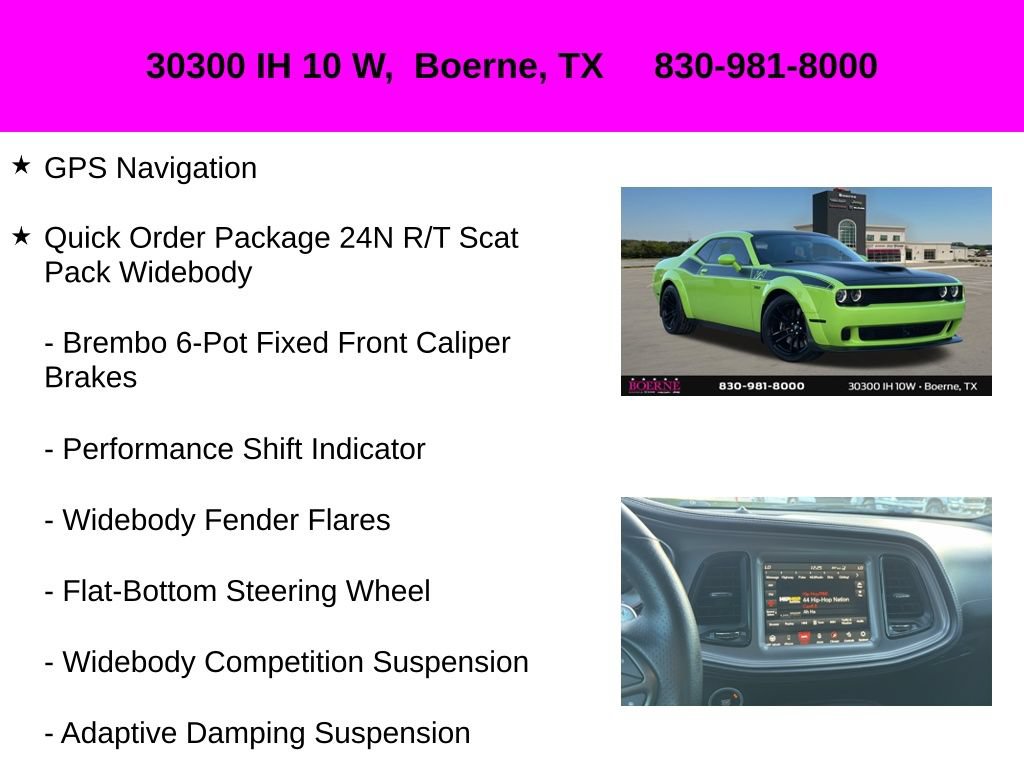 Used 2023 Dodge Challenger R/T Scat Pack RWD image 10