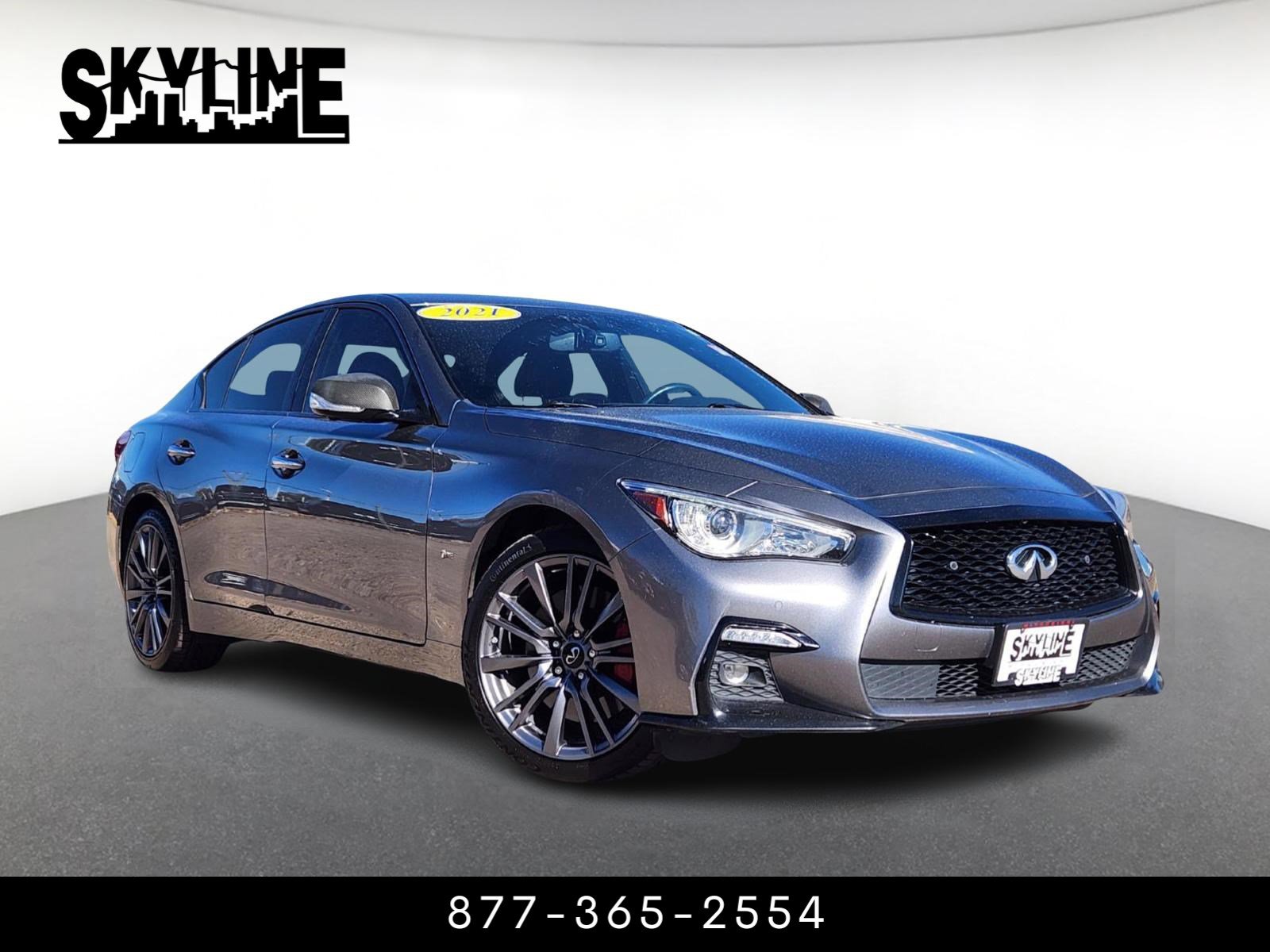 Used 2021 INFINITI Q50 Red Sport 400