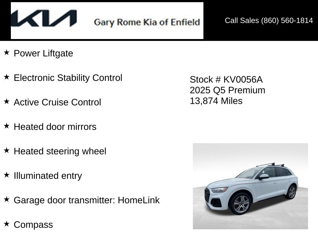 Used 2025 Audi Q5 2.0T Premium AWD/4WD image 20