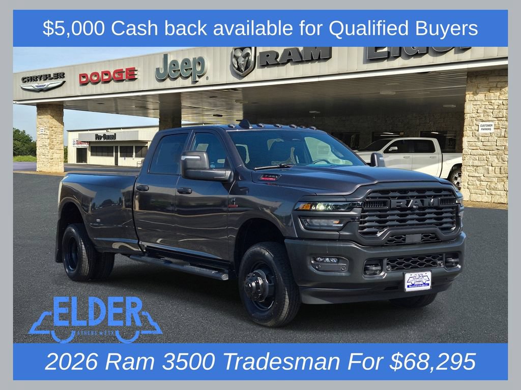 New 2026 RAM 3500 Tradesman AWD/4WD 360° Tour