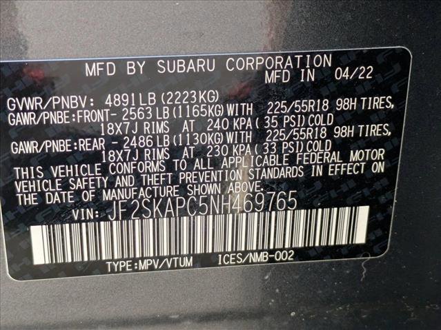 Used 2022 Subaru Forester Limited w/ Popular Package #2 image 25