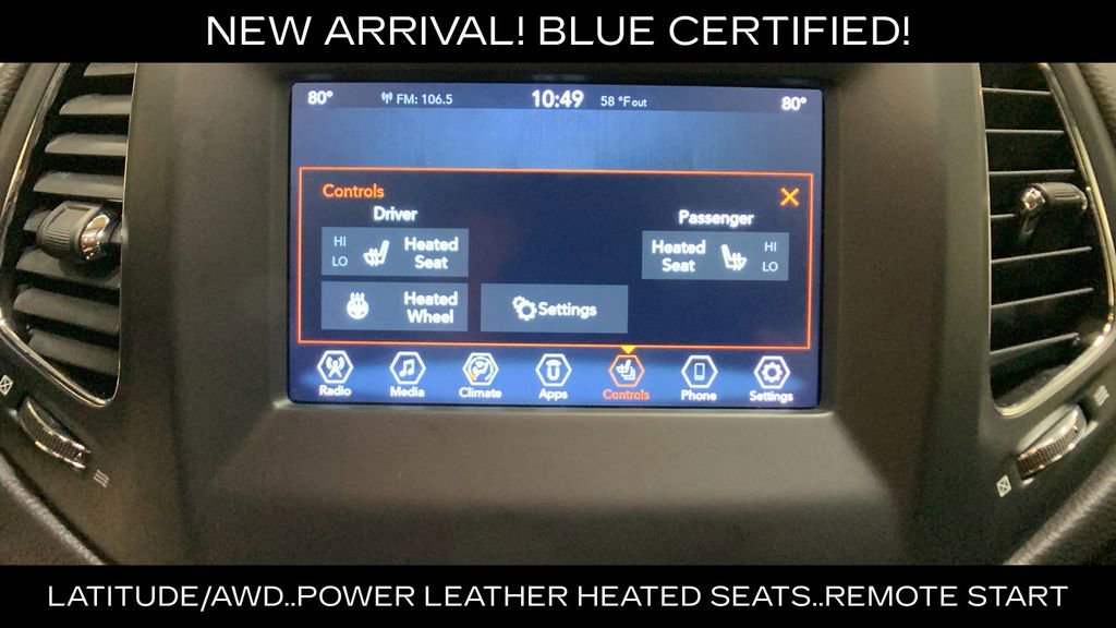 Used 2020 Jeep Compass Latitude w/ Popular Equipment Group image 36