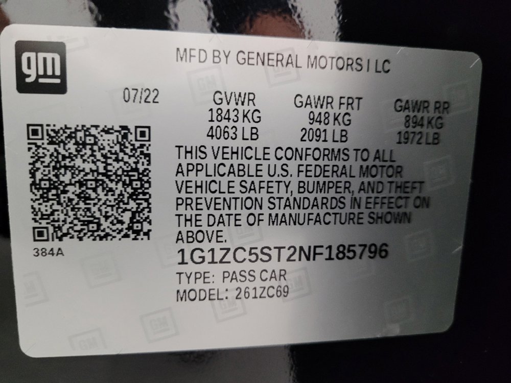 Used 2022 Chevrolet Malibu LS w/ Driver Confidence Package II FWD image 33