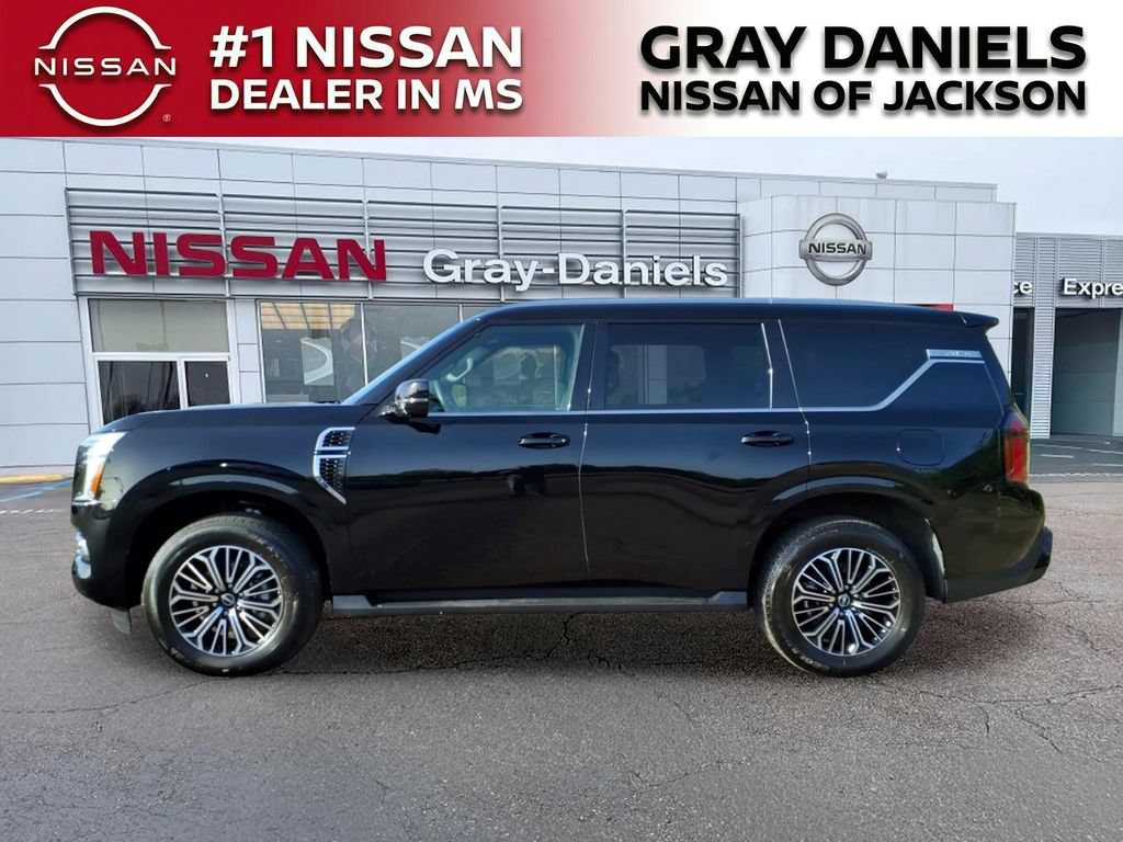 Certified 2025 Nissan Armada SL w/ Captain's Chari Seat Package RWD image 5