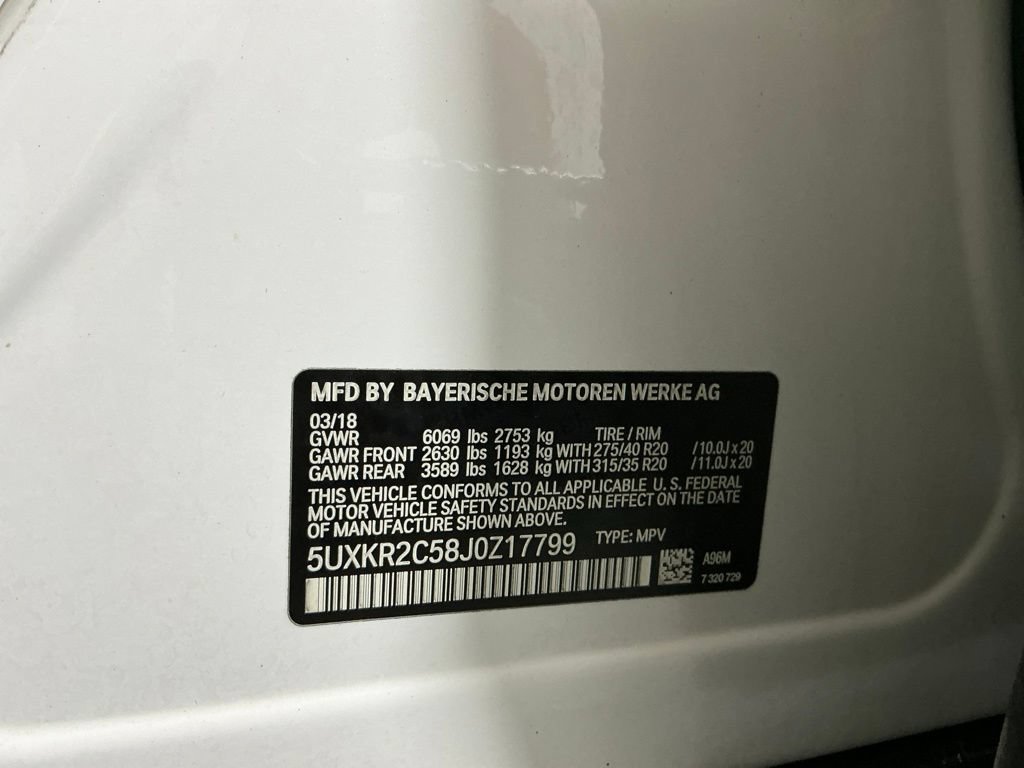 Used 2018 BMW X5 sDrive35i RWD image 34