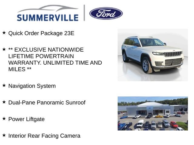 Used 2023 Jeep Grand Cherokee L Limited video 2