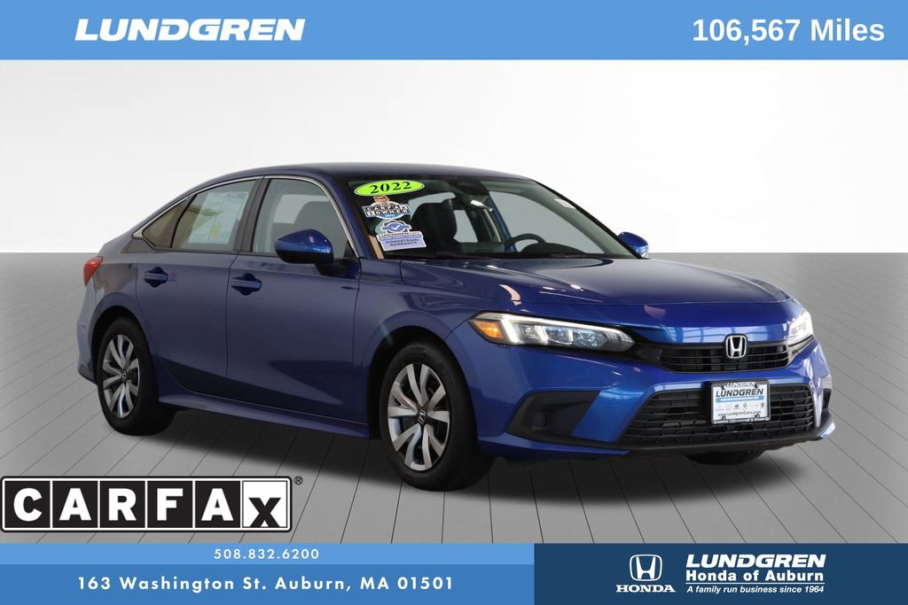 Certified 2022 Honda Civic LX image 1