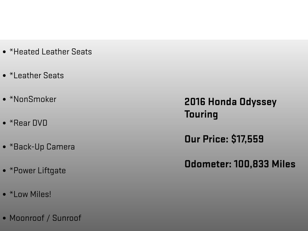 Used 2016 Honda Odyssey Touring Elite image 6