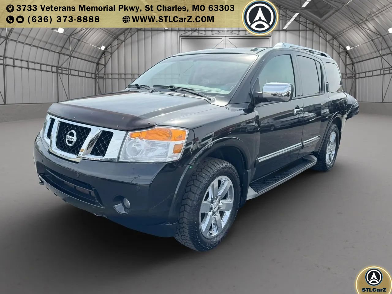 Used 2014 Nissan Armada Platinum w/ 2nd Row Captain Seat Package image 7