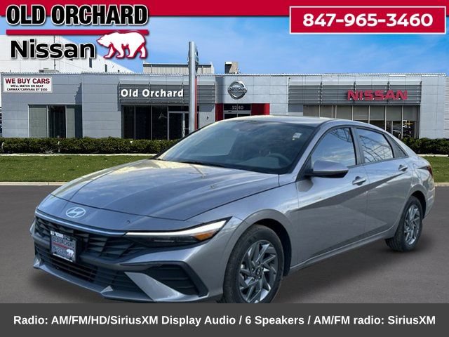 Used 2024 Hyundai Elantra Blue