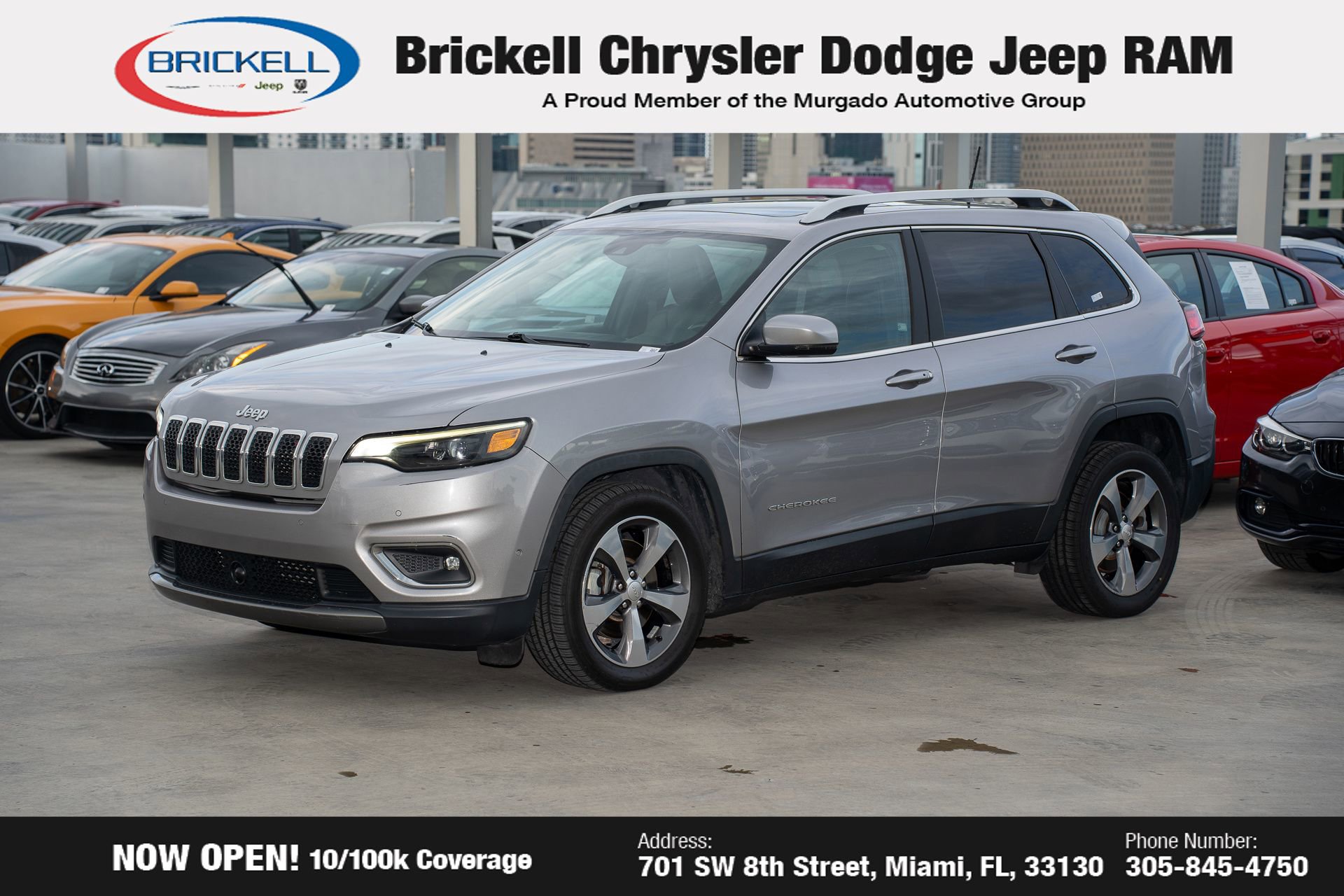 Used 2019 Jeep Cherokee Limited w/ Luxury Group