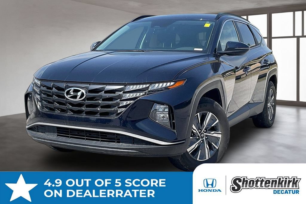 Used 2023 Hyundai Tucson Blue AWD/4WD image 1