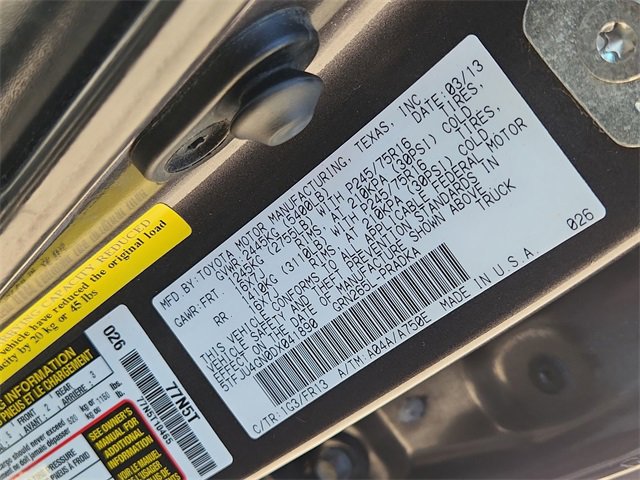 Used 2013 Toyota Tacoma PreRunner w/ Convenience Pkg image 29