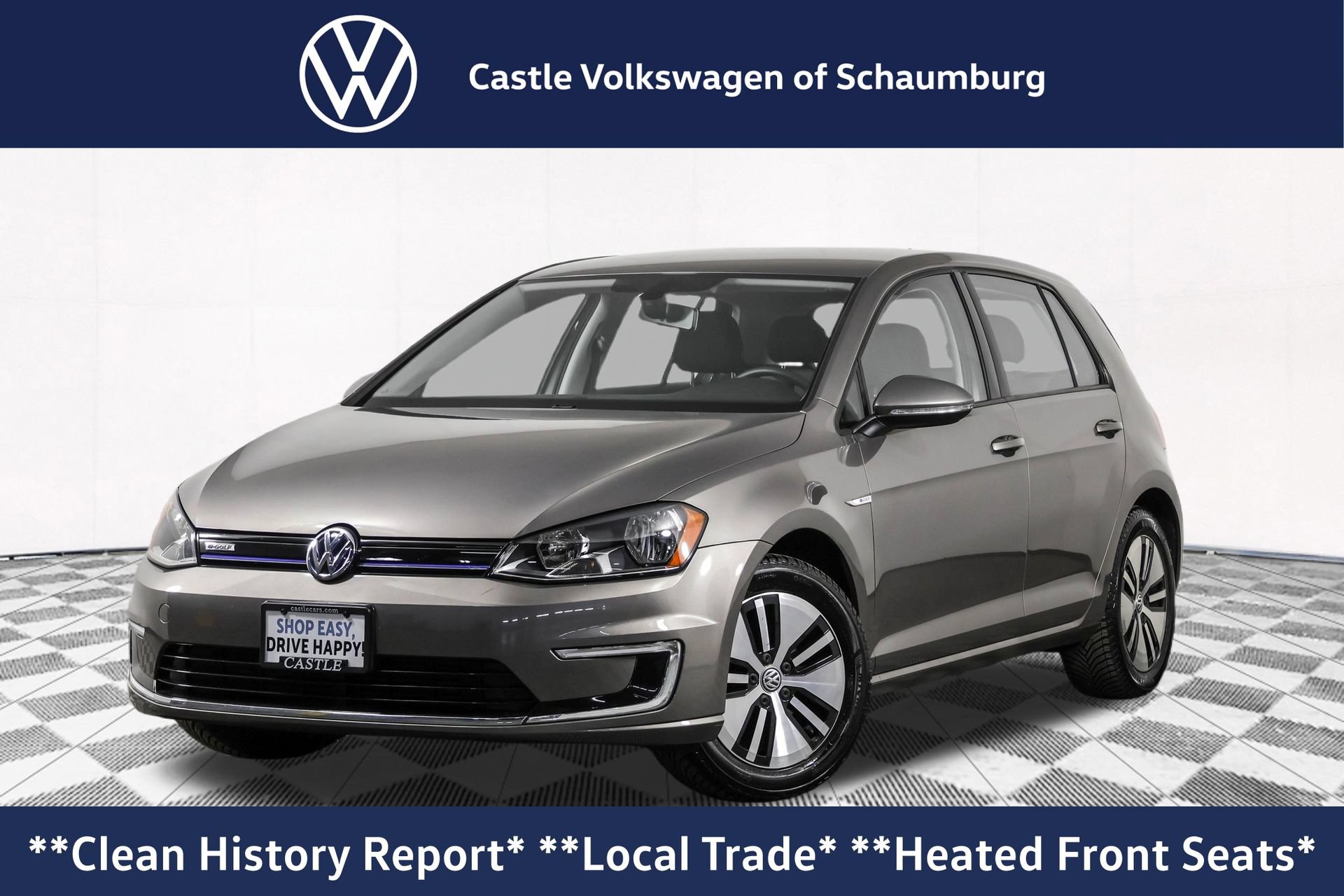 Used 2016 Volkswagen e-Golf SE w/ DC Fast Charging Package FWD image 1