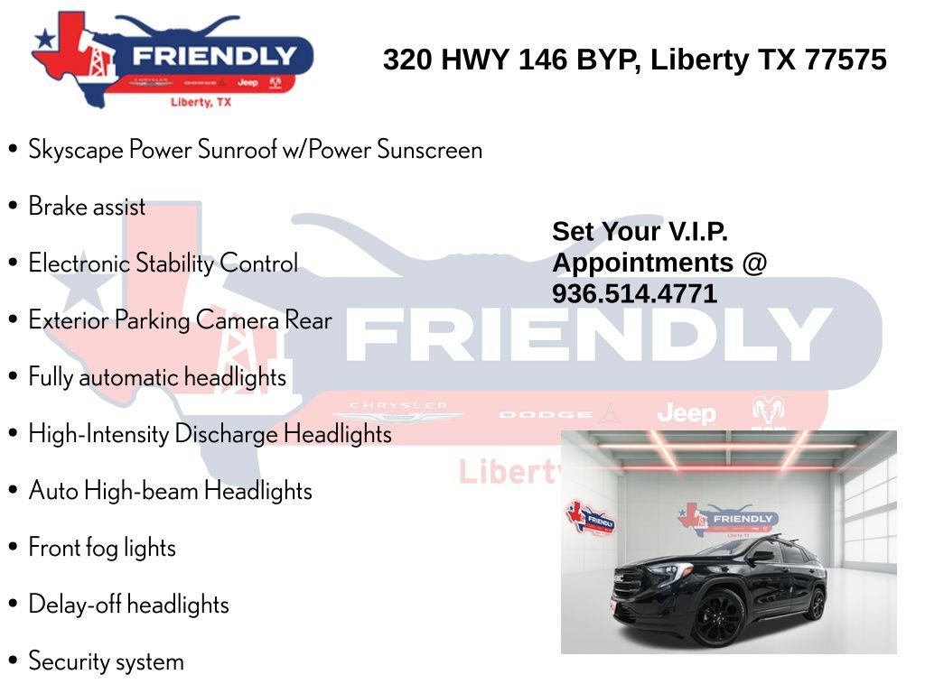 Used 2021 GMC Terrain SLT w/ LPO, 'HIT The Road' Package FWD image 25