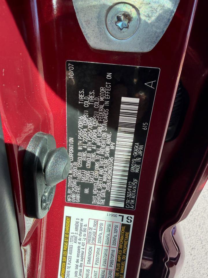 Used 2008 Toyota 4Runner Sport image 30