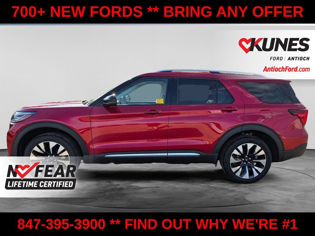 New 2026 Ford Explorer Platinum w/ LUX Leather Package AWD/4WD image 4