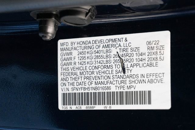 Certified 2022 Honda Passport EX-L image 33