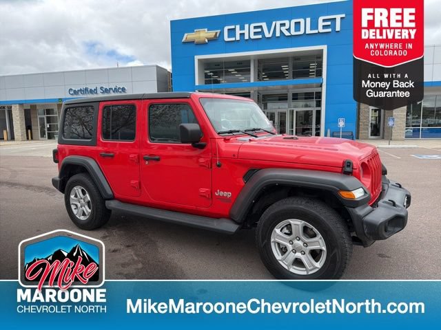 Used 2020 Jeep Wrangler Unlimited Sport S AWD/4WD image 1