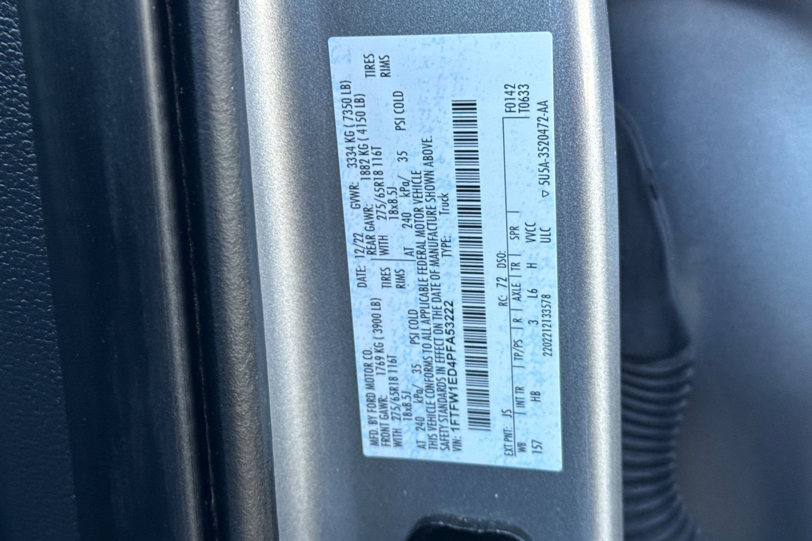 Certified 2023 Ford F150 Lariat image 29