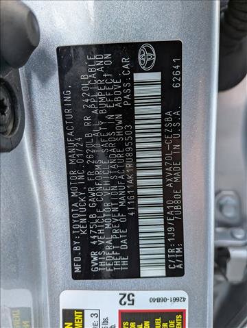 Certified 2024 Toyota Camry SE FWD image 24