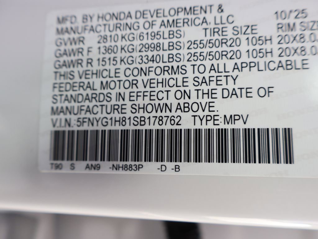 Certified 2025 Honda Pilot Elite image 37