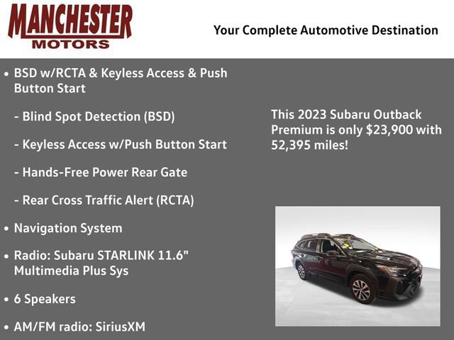 Used 2023 Subaru Outback Premium AWD/4WD image 2