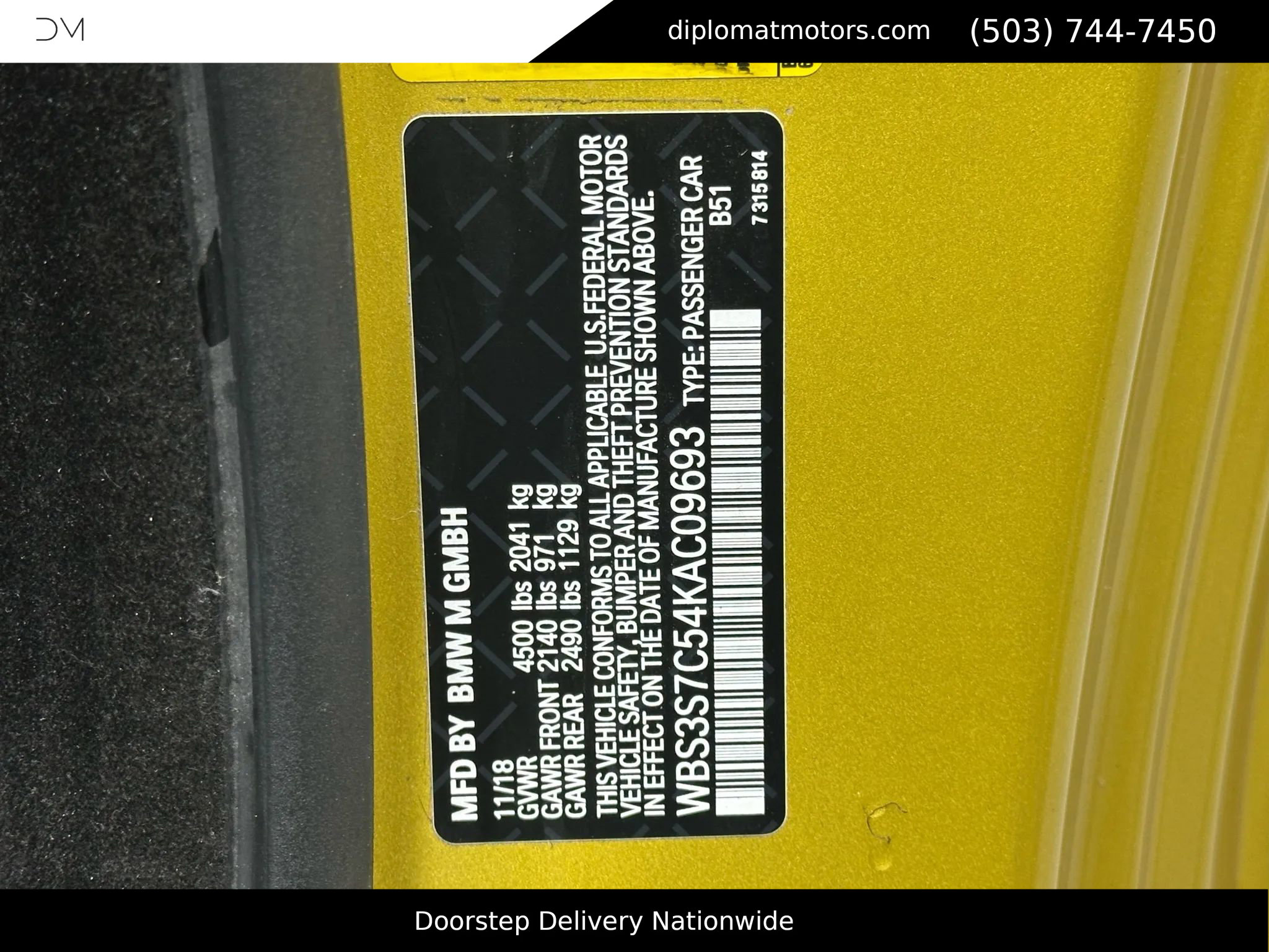 Used 2019 BMW M4 CS image 45