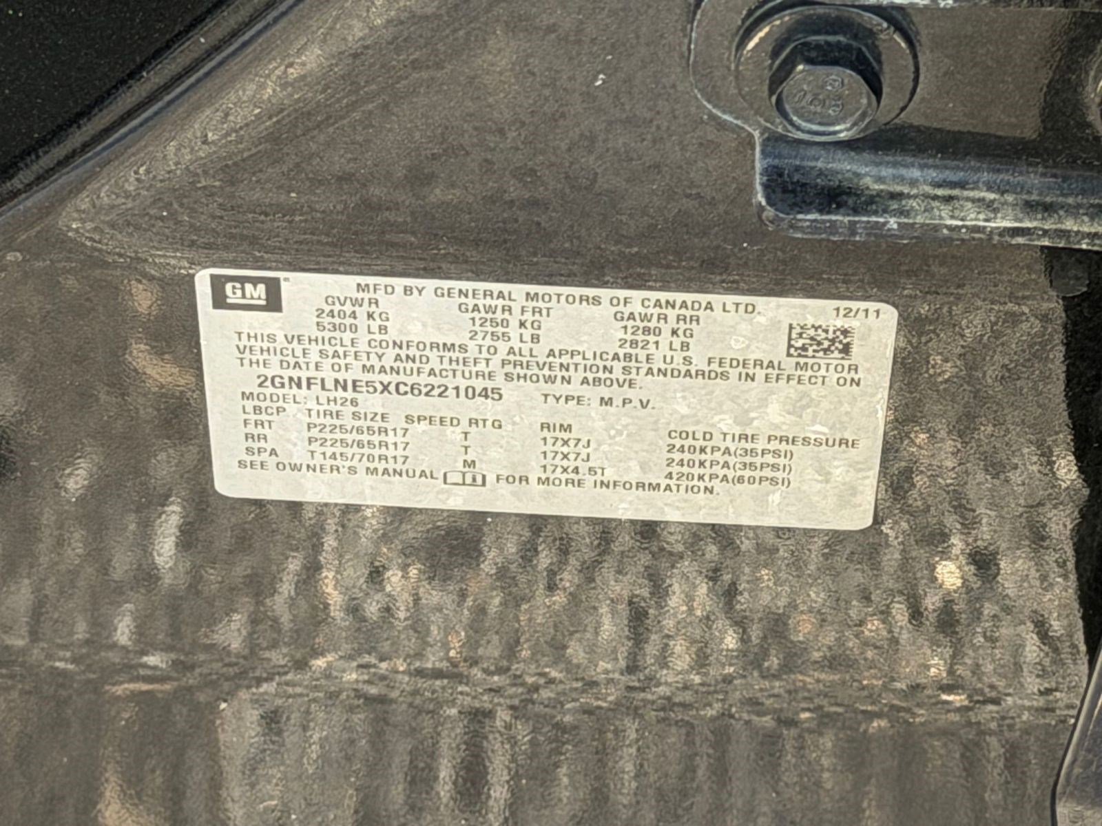 Used 2012 Chevrolet Equinox LT image 20