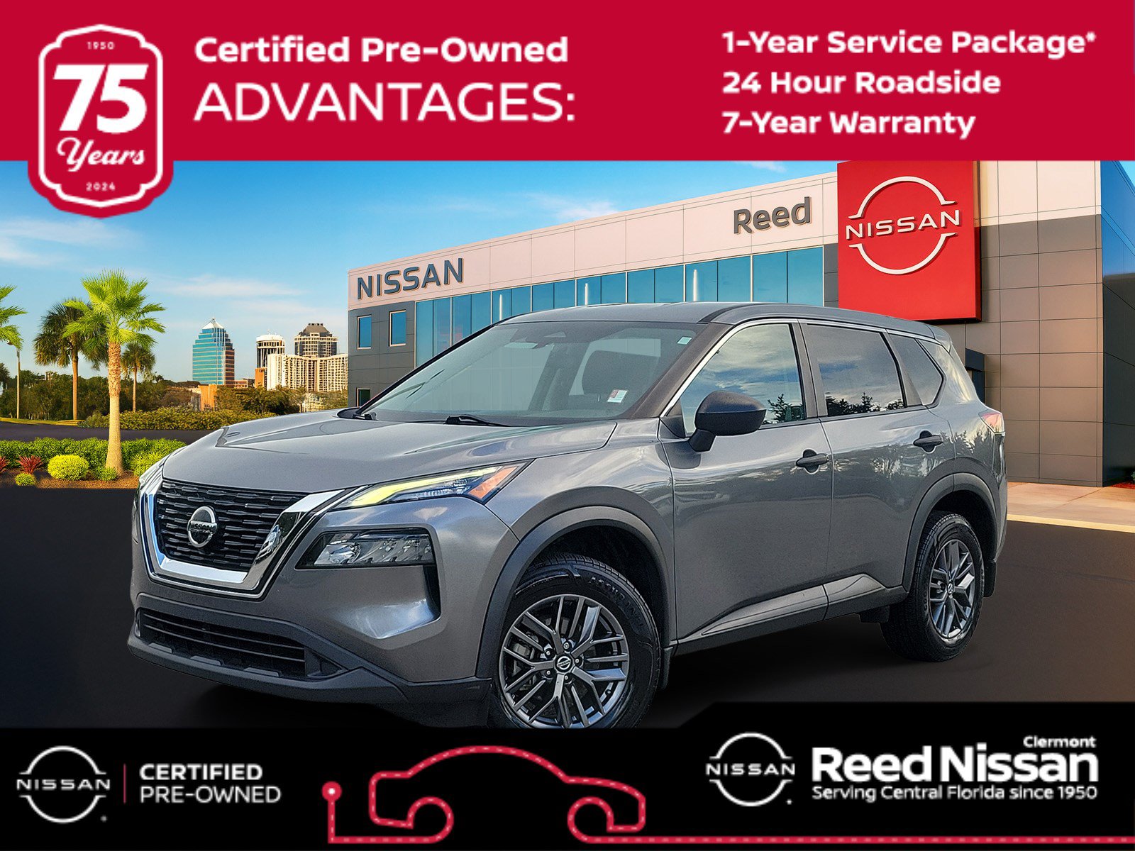 Certified 2021 Nissan Rogue S