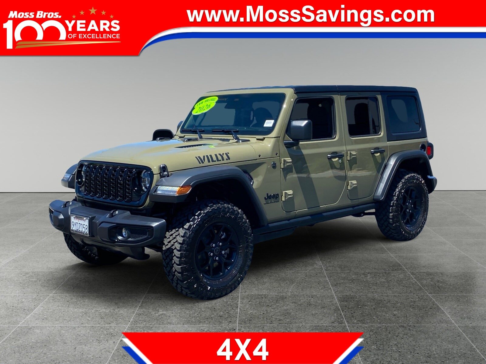 Used 2026 Jeep Wrangler Unlimited Sport