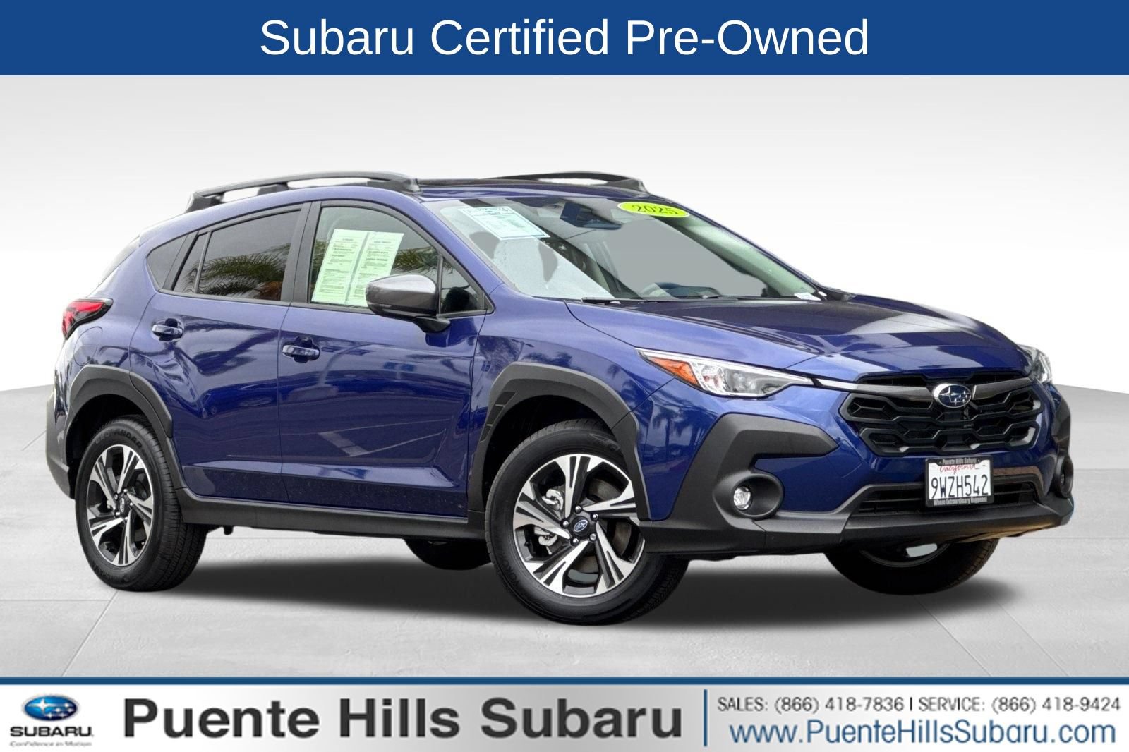 Certified 2025 Subaru Crosstrek 2.5i Premium
