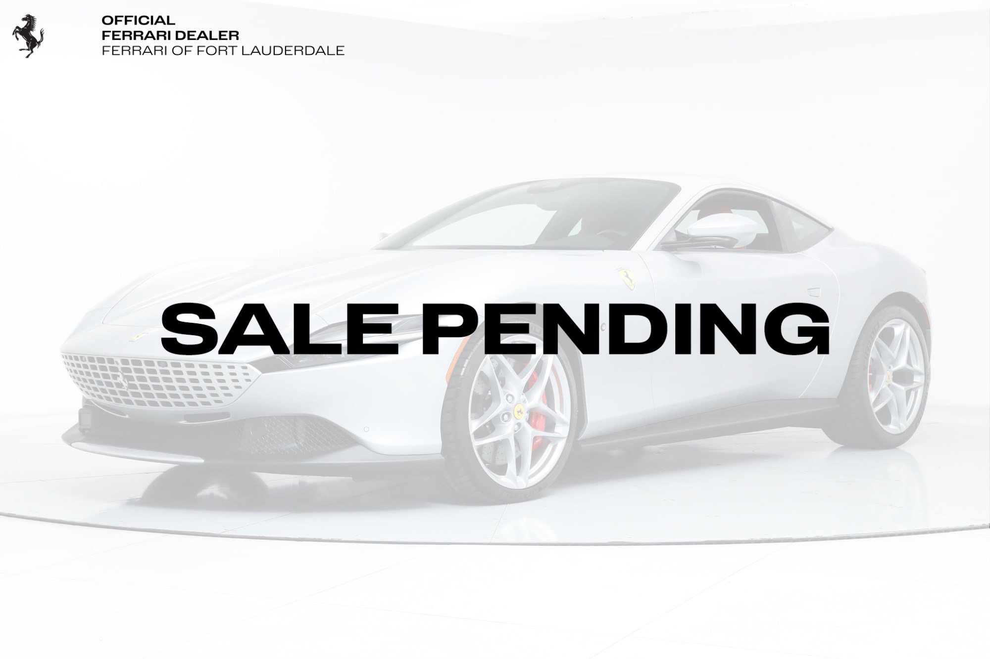 Certified 2021 Ferrari Roma