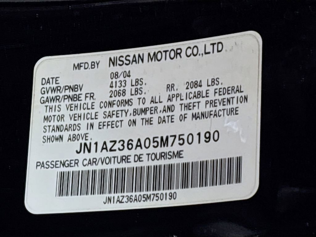 Used 2005 Nissan 350Z Touring image 32