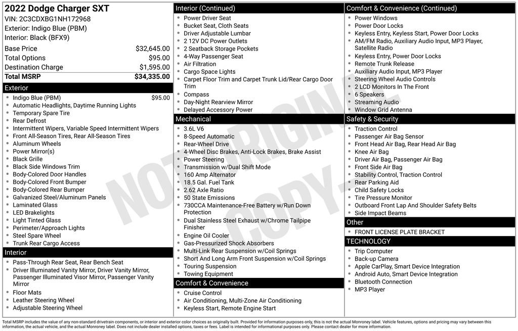 Used 2022 Dodge Charger SXT RWD image 6