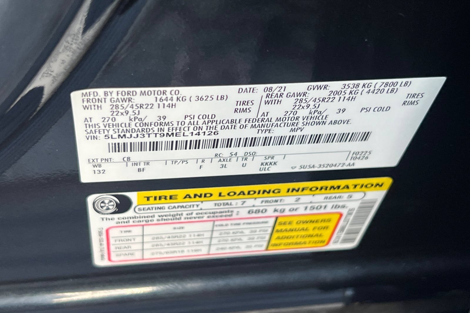Used 2021 Lincoln Navigator L Black Label AWD/4WD image 30